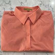 Alex Marie Wrinkle Free Stretch Blouse 3/4 Sleeves Size 16