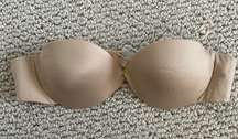 Nude Strapless Push Up Bra