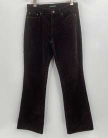 Lauren jeans company 90 vintage Ralph Lauren brown classic bootcut corduroy sz 6