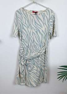 n:Philanthropy June Dress	Tropical Abstract Slate