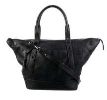 Mackage Raffie Black Leather Shoulder Bag