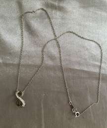 Silver  Sign Necklace