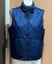 Sperry blue womens vest large