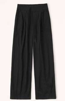 Linen Black Pants