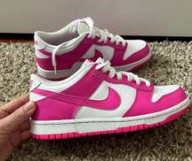 Dunk Low Active Fushia Size 6y 7.5w