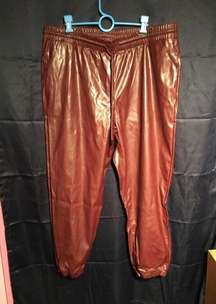 Nine West Faux Leather Jogger - NWT