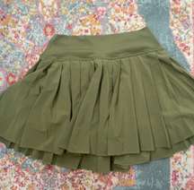 Green Pleated Athletic Skirt!🍀