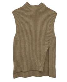 Sophie Rue Tan Mock Neck Ribbed
Sweater(Size Medium)