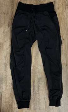 Black  dance studio jogger