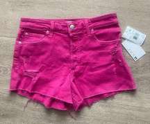 NWT  The Smith High Rise Short Size 26 Hot Pink