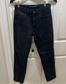 dkny black skinny jeans