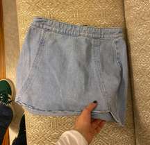 Jean Mini Skirt