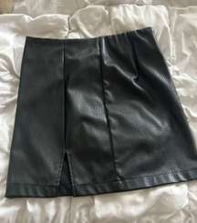 Leather Skirt