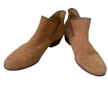 Jack Rogers Bootie Ankle Boots Peyton Tan Beige Booties Suede US 8 M (38.5EU)