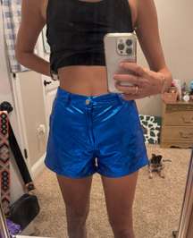 royal blue shorts