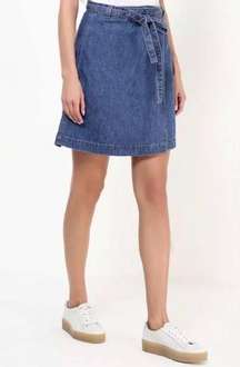 1969 Chambray Wrap Skirt