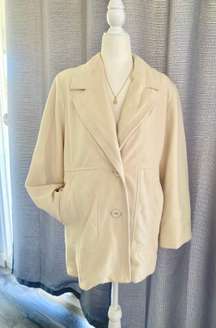 Vintage Juli de Roma Beige Women’s Coat Size Large