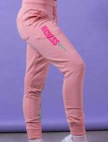 NEW YOUNG & RECKLESS AURA WOMEN'S PINK SWEATPANTS