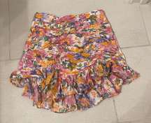 floral skirt