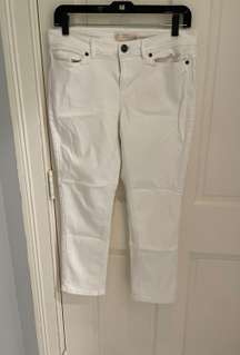 J-Jill white jeans 