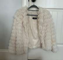 Cream Fur Coat