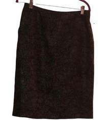 Coldwater Creek brown skirt size 8