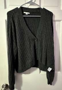 Dark Grey Cardigan