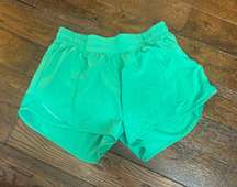 Kelly Green  hotty hot shorts 4” Low rise