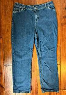 J. Jill Jeans Size 12 Petite Stretch Straight Leg