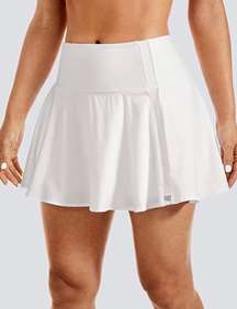 White Tennis Skirt