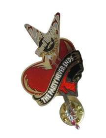 HARD Rock Hotel Heart Guitar Pin