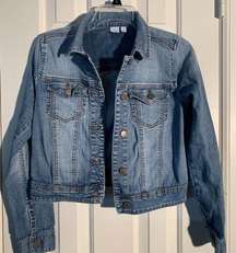 BP. Nordstrom Cropped Long Sleeve Denim Jacket