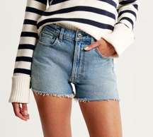 Abercrombie High Rise Mom Shorts