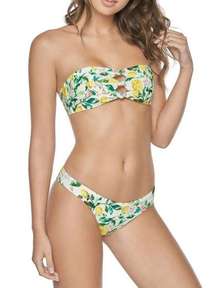 New. Pilyq lemons bikini set. Medium. Retails $168