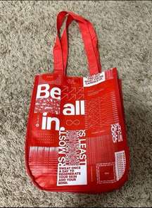 Lululemon Red and white Tote Bag womens mens