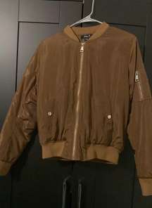 Brown Bomber Jacket 