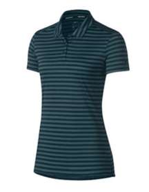 NWT  DRY-FIT STRIPE SHORT SLEEVE GOLF POLO SHIRT, GREEN SIZE XS