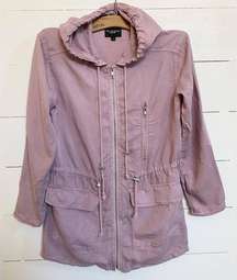 Walter Baker New York Dani Mauve/Pink Lyocell Anorak Jacket SZ S