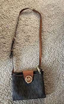 Michael Kors crossbody flap purse