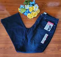 Signature by Levi Strauss Midrise Boot Cut Jeans Size 16S