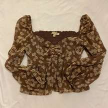 Grade and gather blouse