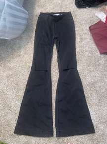 Black Flare Jeans