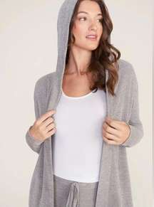 Barefoot Dreams CozyChic Ultra Lite® Hooded Cardi Size Large