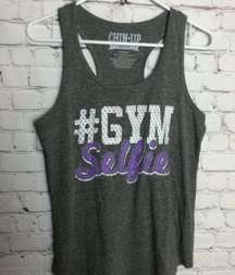 Chin Up Workout Tank Size M