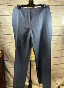 Kasper 8P baby blue lined dress pants - 2339