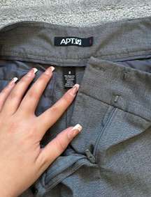APT 9 Ava Gray Dress Pants 