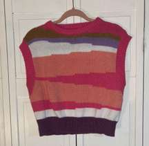 Colorful Sweater Vest