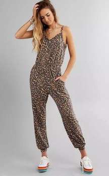 Buckle Daytrip Cheetah Print Jumpsuit