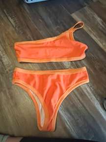 Orange Bikini Set