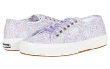 💕LOVESHACKFANCY x SUPERGA💕 Classic Sneaker ~ Lavender Blooms Floral US 8.5 NWT